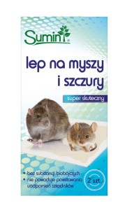 Sumin lep myszy i szczury 2szt.