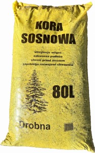 Kora drobna 30 x 80l    Paleta