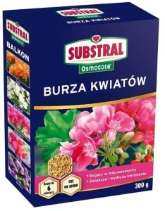 Substral Osmocote 2w1 Burza kwiatów balkon 300g 
