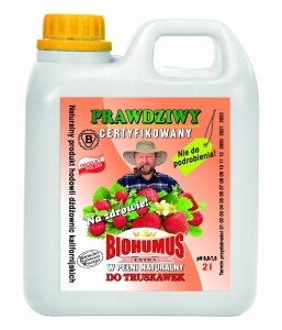 Biohumus Extra truskawka poziomka 2l