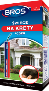 Bros świeca na krety 3szt.