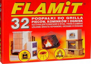 Flamit podpałka biała 32 kostki
